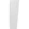 Ekena Millwork 5 1/2-in. W x 12-in. D x 20-in. H Traditional Architectural Grade PVC Knee Brace BRCP055X12X20TRA - alternate 2
